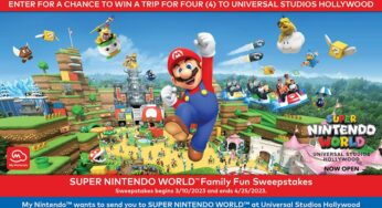 Super Nintendo World Family Fun Sweepstakes: Win a trip to Universal Studios Hollywood