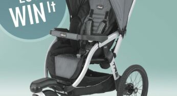 Chicco is giving away a TRE Jogging Stroller in the Titan style