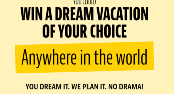 Dramamine Ditch the Drama Sweepstakes: Win a dream vacation anywhere in the world at dramamineditchthedrama.com