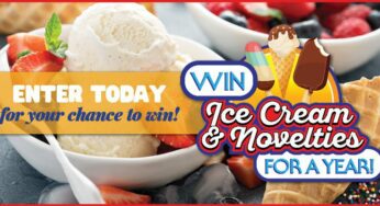 Ice Cream for a Year Giveaway 2023: Win 1 of 12 prizes of free ice cream & novelties for a year