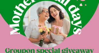 Mother of all Days Giveaway: Win $200 in Groupon credits to give your Mom a perfect day