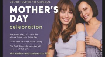 Madison Reed Mother’s Day Celebration 2023: FREE mimosas, brunch bites and gifts