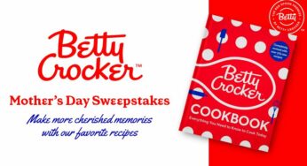 Betty Crocker is giving away 10 cookbooks for Mother’s Day