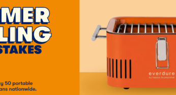 Tillamook Summer Grilling Sweepstakes: Win 1 of 50 portable charcoal grills