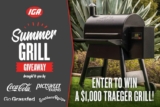 IGA Summer Grill Giveaway: Win a $1,000 Traeger Grill