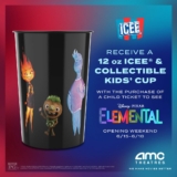 AMC Theatres and Pixar Elemental offer: Get a FREE collectible cup filled with ICEE