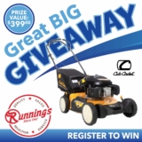 Runnings Great Big April Giveaway: Win a Cub Cadet SCP100 Signature Cut Push Mower