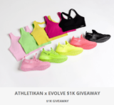 Win $1000 worth of new sneakers and activewear for you and a friend from Athetikan and Evolve
