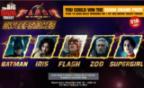 The Big Bang Theory Flash Sweepstakes: Select the character of the day and win $5,000