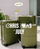 July Sweepstakes: Win a luggage set of your choice