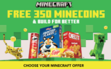 Pringles Minecraft Promotion: Get 350 free Minecoins and more at kelloggminecraftpromo.com