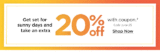 Kohl’s Summer Savings: Extra 20% off coupon code