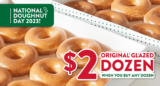 Krispy Kreme National Doughnut Day 2023: Get a FREE doughnut and more