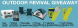 North 40 Outdoor Revival Giveaway: Win a Camping Package valued at over $580