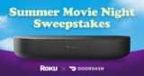 Roku x DoorDash Summer Sweepstakes: Win 1 of 4 Home Entertainment System Upgrades worth $4,000