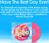 Ryan Seacrest’s Barbie Dream Sweepstakes: Win $4,000 cash for a shopping spree and more