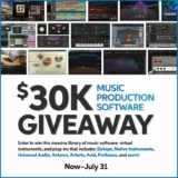 Win a Music Production bundle worth over $30,000 from Sweetwater