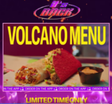 Taco Bell Volcano Menu DoorDash offer: Get a FREE Taco or Burrito with a $15+ order