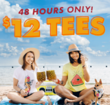 Threadless: all tees $12 each for 48 hours