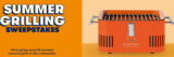 Tillamook Summer Grilling Sweepstakes: Win 1 of 50 portable charcoal grills