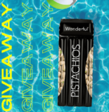 Win 1 of 5 Wonderful Pistachios pool floats + a year’s supply of Wonderful Pistachios