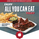 Applebee’s All You Can Eat is back: endless boneless, riblets and shrimp for $14.99