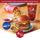 Applebee’s Burger Deal: Get any burger + fries + drink for $10.99