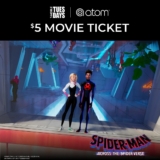 T-Mobile Tuesdays May 30: Get a FREE $5 Atom movie ticket to watch Spider-Man: Across the Spider-Verse