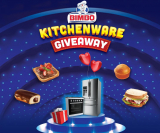 Bimbo Kitchenware Giveaway Sweepstakes 2023: Win a refrigerator, dishwasher, stove oven and more