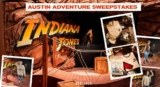 BoxLunch Sweepstakes: Win a trip to Austin to see the Indiana Jones photo experience