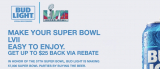 Bud Light Super Bowl LVII Rebate Promo: Get up to $25 back with an 18-pack or larger purchase