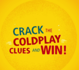 DHL Coldplay Clues Quiz Sweepstakes: Win tickets to see Coldplay Live