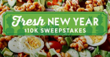Food Network Fresh New Year 2023 Sweepstakes: Win a $10,000 prize