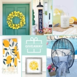 Ultimate Spring Giveaway: Win a 22″ lemon wreath from Fraser Hill Farm and more