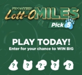 Frontier Airlines Lotto Miles Pick 5: Win up to 1 million miles