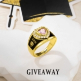 Win a Custom Personalized Women’s Class Ring for High School, College & University Graduates
