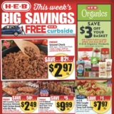 HEB Weekly Ad April 19 – 25: Get $3 off HEB Organics, $2 off HEB Texas Roots and more