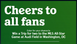 Heineken MLS All-Star Game Sweepstakes: Win 1 of 7 trips to the MLS All-Star Game and more