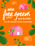 Organic Girl Giveaway: Win 1of 3 $1,000 gift card + free greens for a year and more