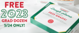 Krispy Kreme Class of 2023 Graduates Promo: Get a FREE Original Glazed dozen