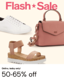 Macy’s Flash Sale: Extra 50-65% off shoes & handbags