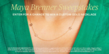 Today Mother’s Day sweepstakes: Win a custom Maya Brenner necklace