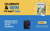 Navigator 30 Years Promotion: Win one of 130 Apple iPhones 13 at navigator30y.com