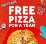 Papa Murphy’s is giving away 5 prizes of free pizza for a year