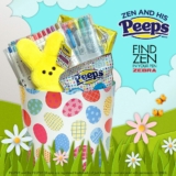 Zen and his Peeps Sweepstakes: Win a basket full of Zebra Pen products + PEEPS goodies