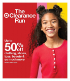 Target The Clearance Run 2023: Up to 50% off savings on select items