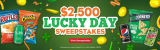 Tasty Rewards $2,500 Lucky Day Sweepstakes: Win $2,500 cash