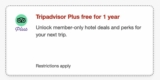 Target Circle: Tripadvisor Plus Get 1-year for FREE