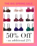 Victoria’s Secret Big Spring Sale: Up to 50% off + additional Extra 25% Clearance items