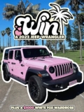 White Fox Sweepstakes 2023: Win a 2023 Jeep Wrangler + a $1,000 White Fox wardrobe